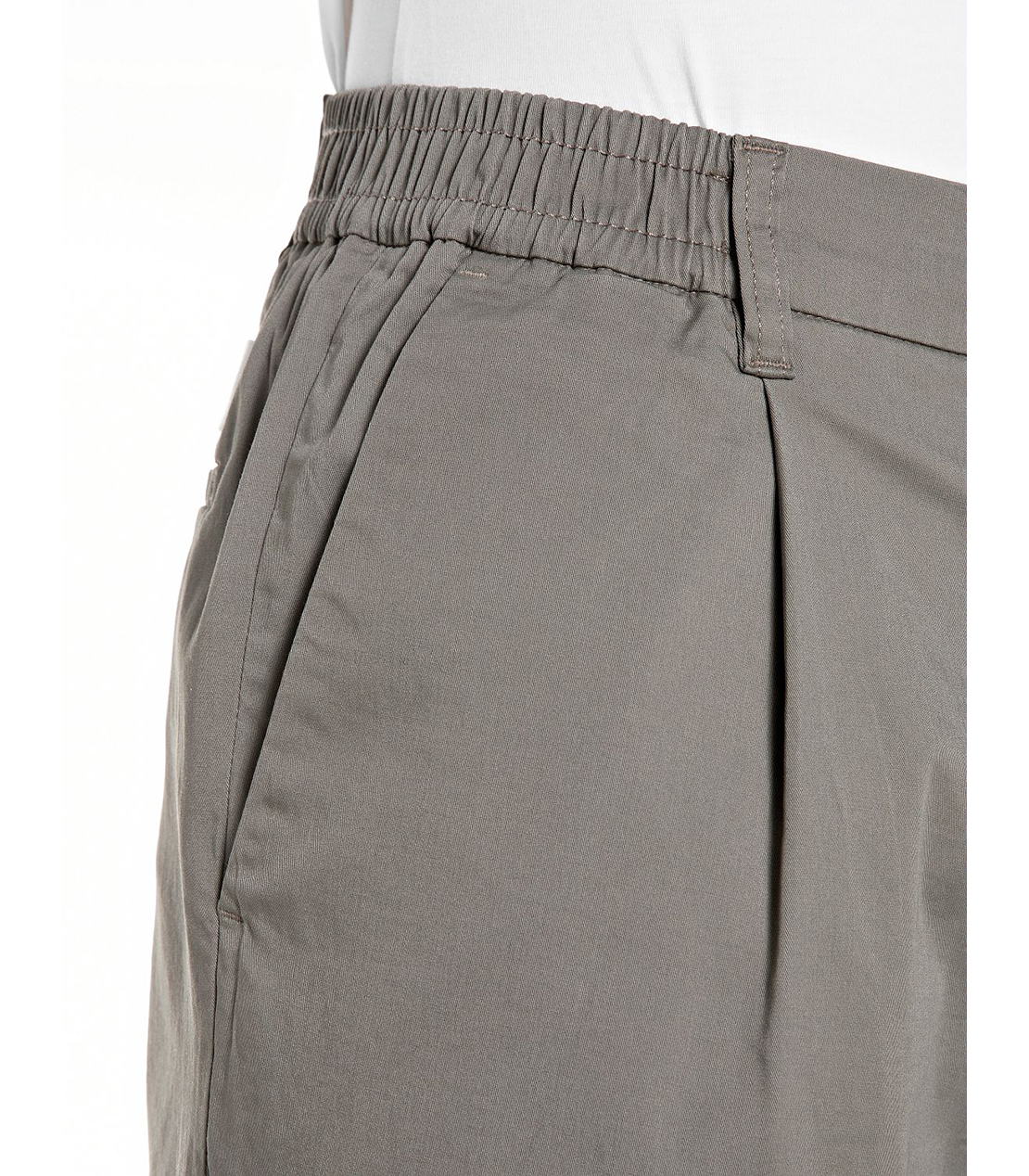 コンフォートコットンツイルパンツ 詳細画像 グレー 5